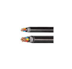 Polycab Cables - 2.5 Sqmm 2 Core Stranded Annealed Bare Copper Conductor /950° Mica Tape Wrapped/Xlpe Insulation/Cores Laid up together/ FRLS Inner Sheathed/GI Wire Strip Armoured/ FRLS Outersheathed Fire Survival Cables