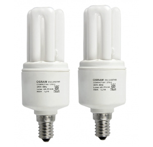 Osram CFL 8W , White E27