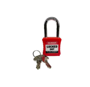 Asian Loto ALC-OLPL-D OSHA safety Padlock with metallic Shackle Different key 38-40MM