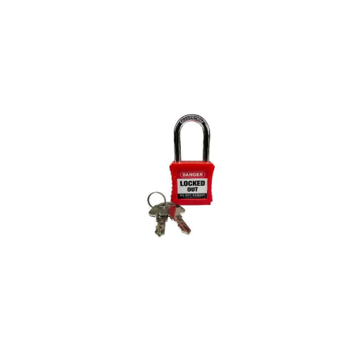 Asian Loto OSHA Safety Padlock With Metallic Shackle Different Key 38-40mm, ALC-OLPL-D
