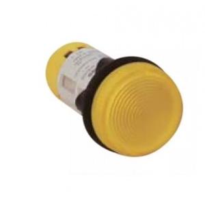 Siemens Indicator Light Compact With LED, 220/240 V AC 50/60 Hz, Yellow, 3SB5285-6HD03