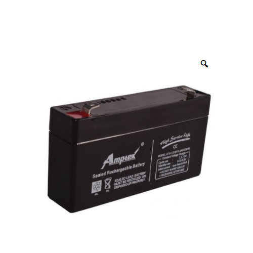 Amptek Emergency light battery 6V, 1.3 AH