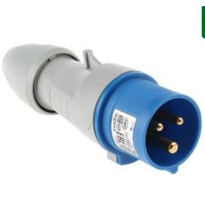 Legrand Industrial Straight Plug P17, 16A, 2P+E,IP44,200-250V AC , 5551 24