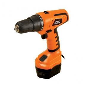 Planet Power PCD12 Orange Cordless 12V DC Drill/Drivers, 350 - 1000 rpm