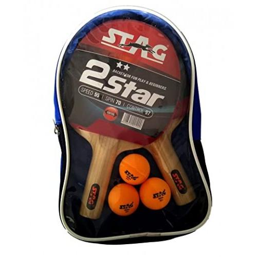 Stag 2 Star Table Tennis bat- 1 Pc